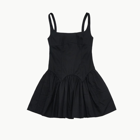 SANDY LIANG Black Koss Minidress - Picture 1 of 7